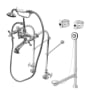 Kingston Brass Vintage Tub and Shower Trim Package with Shower Head Polished Chrome