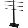 Kingston Brass Edenscape 6 Bar Towel Stand Matte Black
