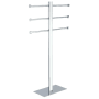 Kingston Brass Edenscape 6 Bar Towel Stand Polished Chrome