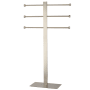 Kingston Brass Edenscape 6 Bar Towel Stand Brushed Nickel