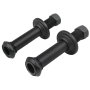 Kingston Brass Vintage 6" Wall Union Extension Adapter Matte Black