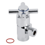 Kingston Brass Concord 2-7/8" High Quarter Turn Ceramic Disc Cartridge Angle Stop Valve Polished Chrome