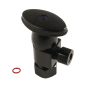 Kingston Brass Americana Anti-Seize Deluxe Quarter Turn Ceramic Disc Cartridge Angle Stop Matte Black