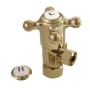 Kingston Brass Heritage Anti-Seize Quarter Turn Angle Stop Polished Brass
