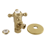 Kingston Brass 3-5/16" High Brass Angle Stop Valve Polished Brass