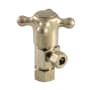 Kingston Brass Heritage Anti-Seize Quarter Turn Angle Stop Brushed Brass