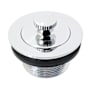Kingston Brass Kingston Drain Assembly - Less Overflow Polished Chrome