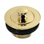 Kingston Brass Kingston Drain Assembly - Less Overflow Polished Brass
