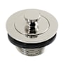 Kingston Brass Kingston Drain Assembly - Less Overflow Polished Nickel