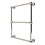 Kingston Brass Maximilien 18" Wall Mount 3-Tier Towel Rack Polished Nickel