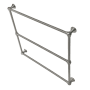 Kingston Brass Maximilien 36" Brass Towel Rack Brushed Nickel