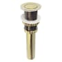 Kingston Brass Coronet 1-1/4" Pop-Up Drain Assembly - Less Overflow Polished Brass