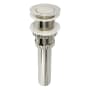 Kingston Brass Coronet 1-1/4" Pop-Up Drain Assembly - Less Overflow Polished Nickel