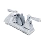 Kingston Brass Concord 1.2 GPM Centerset Bathroom Faucet with Pop-Up Drain Assembly Polished Chrome