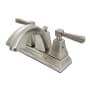 Kingston Brass Concord 1.2 GPM Centerset Bathroom Faucet with Pop-Up Drain Assembly Brushed Nickel