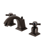 Kingston Brass Concord 1.2 GPM Widespread Bathroom Faucet with Pop-Up Drain Assembly Oil Rubbed Bronze