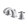 Kingston Brass Concord 1.2 GPM Widespread Bathroom Faucet with Pop-Up Drain Assembly Brushed Nickel