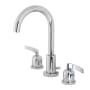 Kingston Brass Centurion 1.2 GPM Widespread Bathroom Faucet with Pop-Up Drain Assembly Polished Chrome