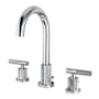 Kingston Brass Convergent 1.2 GPM Widespread Bathroom Faucet with Pop-Up Drain Assembly Polished Chrome