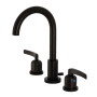 Kingston Brass Centurion 1.2 GPM Widespread Bathroom Faucet with Pop-Up Drain Assembly Oil Rubbed Bronze