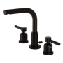 Kingston Brass Concord 1.2 GPM Widespread Bathroom Faucet with Pop-Up Drain Assembly Oil Rubbed Bronze