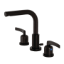 Kingston Brass Centurion 1.2 GPM Widespread Bathroom Faucet with Pop-Up Drain Assembly Oil Rubbed Bronze
