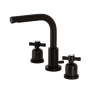 Kingston Brass Millennium 1.2 GPM Widespread Bathroom Faucet with Pop-Up Drain Assembly Oil Rubbed Bronze