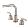 Kingston Brass Centurion 1.2 GPM Widespread Bathroom Faucet with Pop-Up Drain Assembly Brushed Nickel
