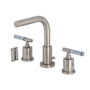 Kingston Brass Synchronous 1.2 GPM Widespread Bathroom Faucet with Pop-Up Drain Assembly Brushed Nickel