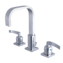 Kingston Brass Centurion 1.2 GPM Widespread Bathroom Faucet with Pop-Up Drain Assembly Polished Chrome