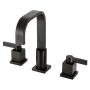 Kingston Brass Meridian 1.2 GPM Widespread Bathroom Faucet with Pop-Up Drain Assembly Oil Rubbed Bronze