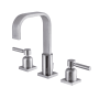 Kingston Brass Concord 1.2 GPM Widespread Bathroom Faucet with Pop-Up Drain Assembly Brushed Nickel