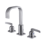 Kingston Brass Centurion 1.2 GPM Widespread Bathroom Faucet with Pop-Up Drain Assembly Brushed Nickel