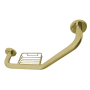 Kingston Brass Meridian 17-7/16" Grab Bar Brushed Brass