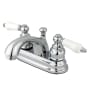 Kingston Brass Vintage 1.2 GPM Centerset Bathroom Faucet with Pop-Up Drain Assembly Polished Chrome