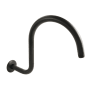 Kingston Brass Restoration 14" Shower Arm with Flange Matte Black