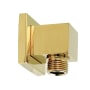 Kingston Brass Claremont Wall Mount Supply Elbow Polished Brass