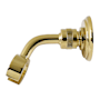 Kingston Brass Heritage 3-3/4" Long Hand Shower Wall Mount Bracket Polished Brass