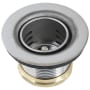 Kingston Brass Portland 2" Basket Strainer Stainless Steel