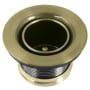 Kingston Brass Portland 2" Basket Strainer Antique Brass