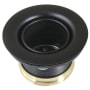 Kingston Brass Portland 2" Basket Strainer Matte Black