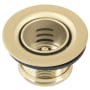 Kingston Brass Portland 2" Basket Strainer Polished Brass