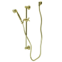 Kingston Brass Made To Match 1.8 GPM Single Function Hand Shower Package - Includes Slide Bar, Hose, and Wall Supply Polished Brass