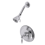 Kingston Brass Shower Only Trim Package with 1.8 GPM Single Function Shower Head Polished Chrome