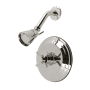 Kingston Brass Concord Shower Only Shower Trim Package with 1.8 GPM Single Function Shower Head Polished Nickel