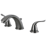 Kingston Brass Yosemite 1.2 GPM Widespread Bathroom Faucet with Pop-Up Drain Assembly Brushed Nickel