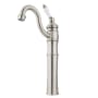 Kingston Brass Victorian 1.2 GPM Vessel Single Hole Bathroom Faucet Brushed Nickel