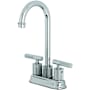 Kingston Brass Convergent 1.8 GPM Standard Bar Faucet Polished Chrome