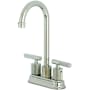 Kingston Brass Convergent 1.8 GPM Standard Bar Faucet Polished Nickel