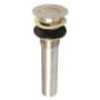 Kingston Brass Complement 1-1/4" Push-Up Drain assembly Brushed Nickel